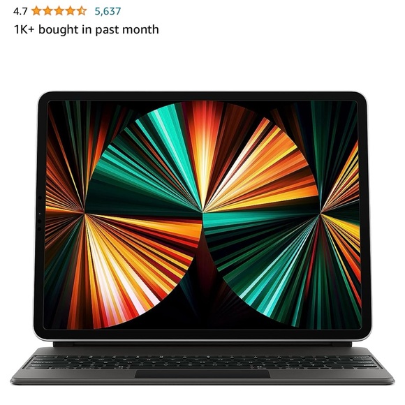 Apple Keyboard for 12.9 inch iPad 6th generation - Picture 1 of 3